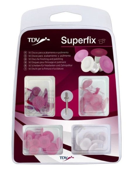 Discos Superfix TDV x 50 uds + mandril