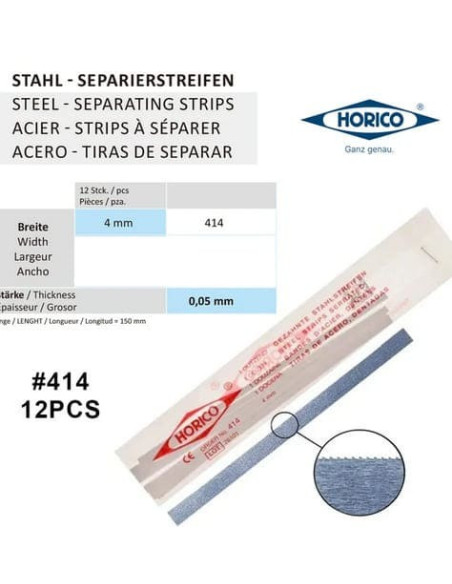 Tiras dentadas HORICO  10 uds