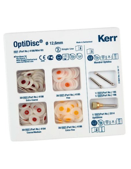 Optidisc Kerr 120 discos surtidos + OptiShine™